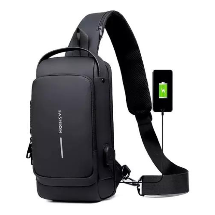 Bolso Morral Terciado Antirrobo